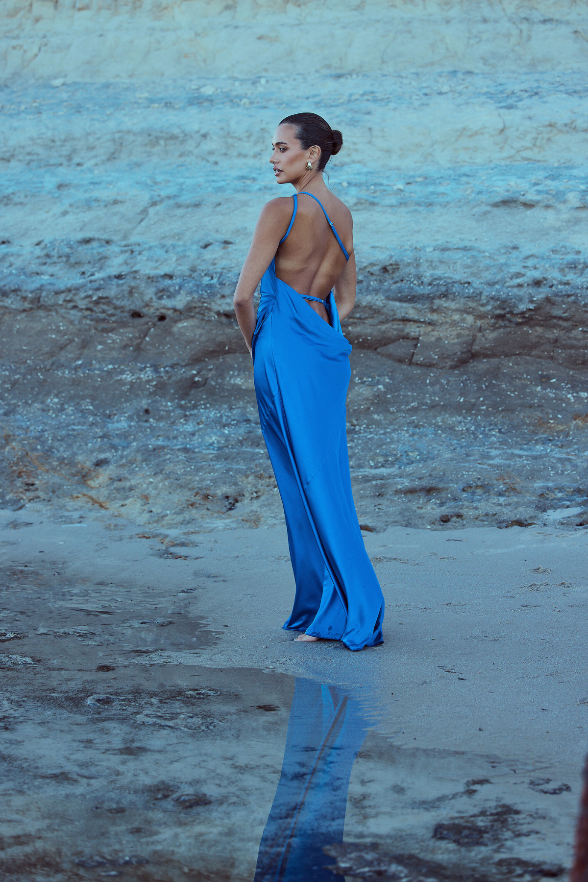 Alexis One Shoulder Gown - Cobalt Blue Catherine Ferraro Alexis One Shoulder Gown - Cobalt Blue Catherine Ferraro